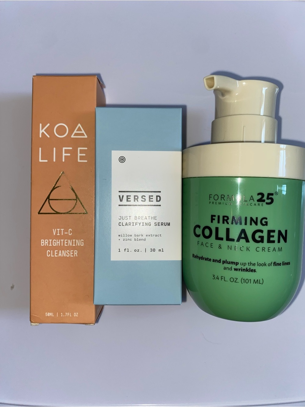 3 PC skincare bundle